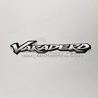 HONDA Emblème VARADERO de carénage intermédiaire 87131-MBT-D20ZA