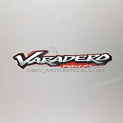 Side cowling decal