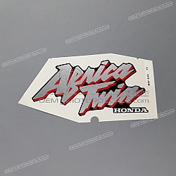 Front cowling decal