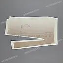 Autocollant de flanc de carénage, côté droit
