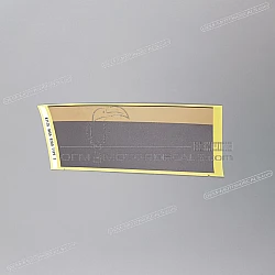Side cowling decal, left side