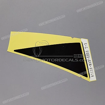 Zijpaneel sticker, rechterkant