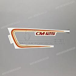 Rahmenabdeckungsaufkleber, Linke Seite