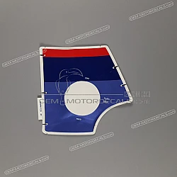 Side cowling decal, left side