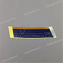 Side fairing TRANSALP stripe, left side