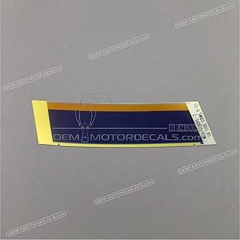 Side cowling decal, left side