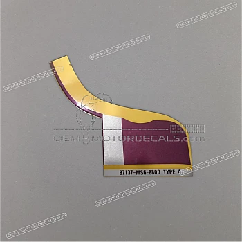 Pegatina para panel lateral, lado izquierdo
