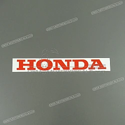 Side cowling decal