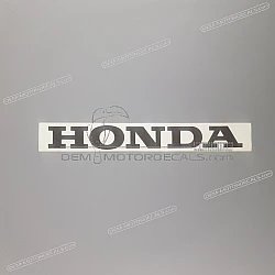 Side cowling decal
