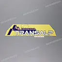 Zijkap Transalp sticker