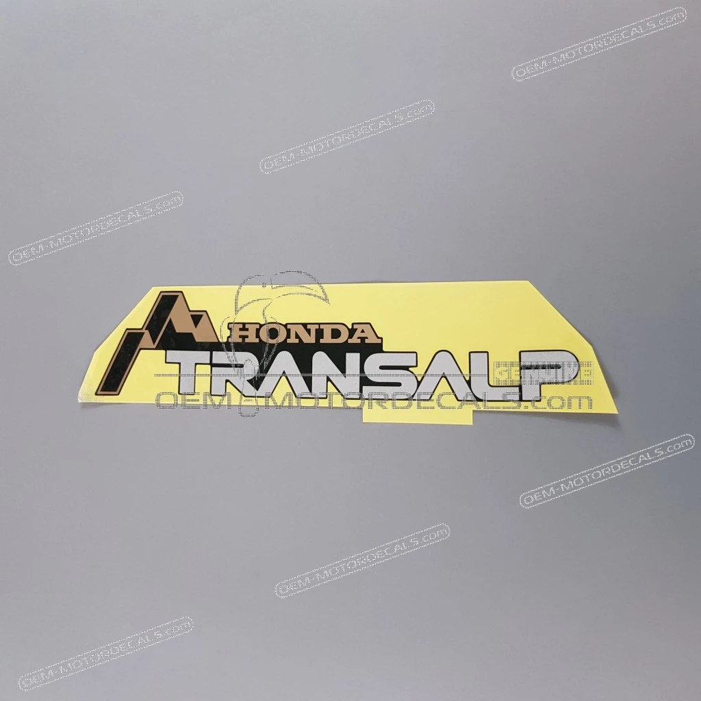 Autocollant Graphique Flanc Carénage Honda XL600V Transalp Authentique Usine Original OEM 87138MS6880ZC