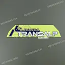 Autocollant de flanc de carénage TRANSALP
