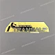 Autocollant Graphique Honda XL600V TRANSALP pour flanc de carénage OEM 87138MS6920ZC Pièce d'origine usine