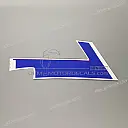 Africa Twin tanksticker, rechterkant