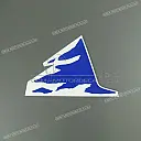 Autocollant de réservoir Africa Twin, côté droit