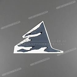 Fuel tank stripe, right side