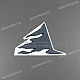 Honda Africa Twin XRV750 Adesivo Serbatoio Lato Destro OEM 87138MY1300ZB Grafica Originale