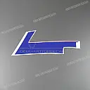 Kuipdeel sticker, linkerkant