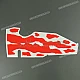 Autocollant réservoir Honda XRV750 Africa Twin Côté Droit OEM 87140MY1300ZA Graphique d'usine authentique