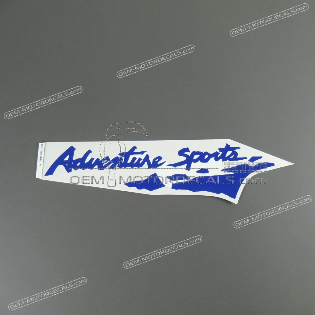 Autocollant réservoir Honda Africa Twin côté droit OEM 87142MY1300ZA