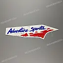 Right fuel tank Africa Twin stripe