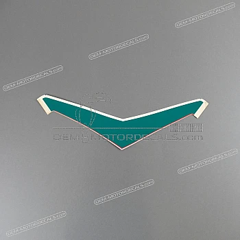 Voorspatbord sticker