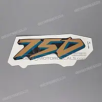HONDA Africa Twin Side Cover Mark A Graphic 87146-MAY-640ZB