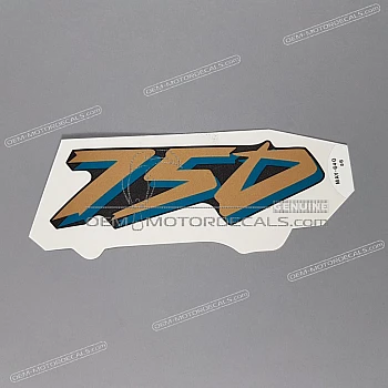 Naklejka na tylną owiewkę / zadupek