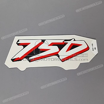 Naklejka na tylną owiewkę / zadupek