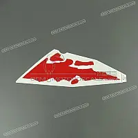 HONDA Tail cowl stripe, right side 87146-MY1-930ZA