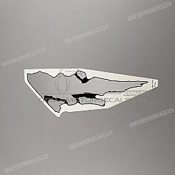 Tail cowl decal, left side