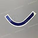 Fuel tank sub-stripe, right side