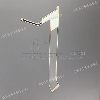 Kontpaneel sticker, rechterkant