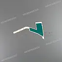 Sticker voor zijkap, linkerkant