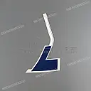 Zijkap sticker, linkerkant