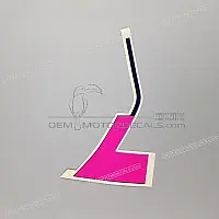 HONDA Zijkap sticker, linkerkant 87162-MV1-930ZC