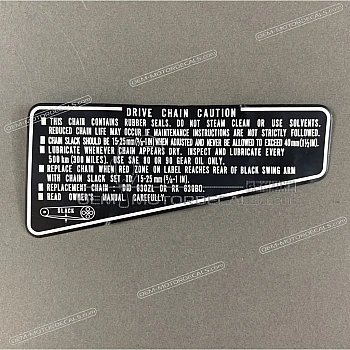 Etiqueta de precaución