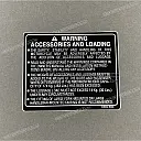 Caution label