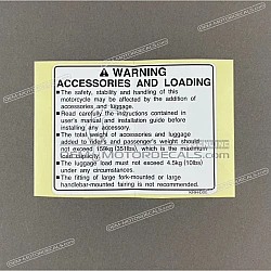 Caution label