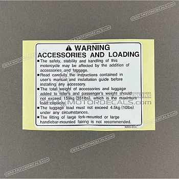 Voorzichtigheid label