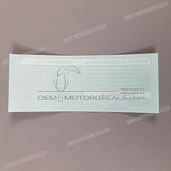 Windscreen,shield decal