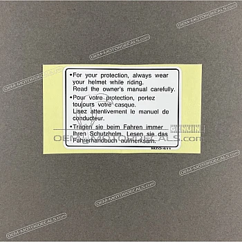 Voorzichtigheid label