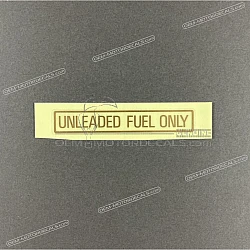 Vorsicht Etikett, Unleaded fuel