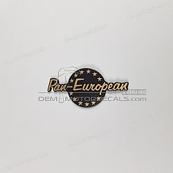 Side cowling decal, right side