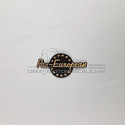 Side cowling decal, right side