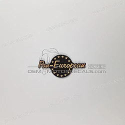 Side cowling decal, left side