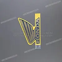 HONDA Autocollant logo HONDA pour réservoir, côté gauche 87604-MAJ-505ZB