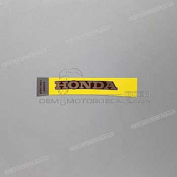 Kontpaneel sticker