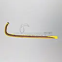 Autocollant de carénage supérieur avant, côté droit
