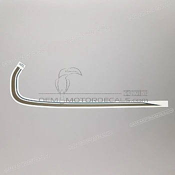 Front cowling decal, right side